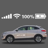 10 PCS Car Windshield Stickers Signal WiFi Power Vinyl Decal Car Stickers, L, M, S