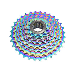 VG SPORTS Bicycle Lightweight Wear -Resistant Colorful Flywheel, 8 Speed 11-28T, 8 Speed 11-32T, 9 Speed 11-28T, 9 Speed 11-32T, 10 Speed 11-28T, 10 Speed 11-32T, 11 Speed 11-28T, 11 Speed 11-32T