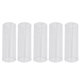 5PCS Acrylic Guitar Slide Tube Folk Slide Block, 28mm(Transparent), 51mm(Transparent), 60mm(Transparent), 70mm(Transparent)