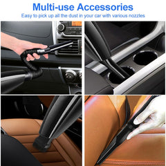 Car Vacuum Cleaner High Power 120W Home Car Dual-use Vacuum Cleaner Powerful Dry and Wet Wired Models Seventh Generation