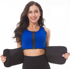 Neoprene Corset Yoga Vest Sweat Suit Postpartum Belly Belt, S, M, L, XL, XXL