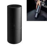 Creative Mini Handheld Portable Vacuum Cleaner USB Charging High Power Household Vacuum Cleaner, Space Gray, Pure White
