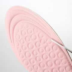 2 Pairs Massage Inner Heightening Insoles Men and Women EVA Breathable Sports Heightening Shoes Full Pad, 35-36, 37-38, 39-40