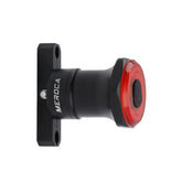 MEROCA MX2 Smart Sensor Brake Tail Light Mountain Bike Light USB Charging Road Bike Night Riding Tail Light, Seat Cushion Installation Black, Seat Cushion Installation Coloful, Seat Cushion Installation Gold Pink, Seat Tube Installation Black