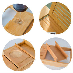 Multifunctional Telescopic Shelf Toilet Bath Tablet Phone Holder Bathroom Bathtub Holder Rack, Single Box, Double Box