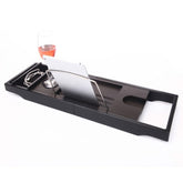 Bathroom Multifunctional Retractable Bathtub Shelf Rack, Single Box, Double Box
