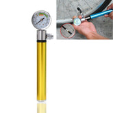 Bicycle Manual Mini Air Pump Bicycle Universal Air Pump Bicycle Outdoor Riding Portable Air Pump, Portable Air Pump(Yellow), Portable Air Pump(Red), Portable Air Pump(Black), Portable Air Pump(Silver), Portable Air Pump(Blue)