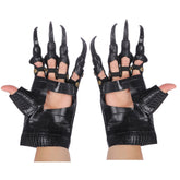 Halloween Carnival Ball Props Accessories Cosplay Dress Up Gloves Dragon Claw, Dragon Claw Gloves