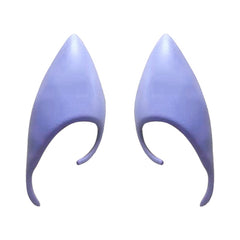 1pair Halloween Elf Latex Ears Cosplay Props, 10cm, 12cm