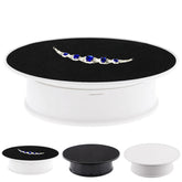 20cm 360 Degree Electric Rotating Turntable Display Stand for Photography Max Load 1.5kg video shooting props Turntable, 20cm/Powered by Battery(W+B), 20cm/Powered by Battery(B), 20cm/Powered by Battery(W)