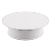 30cm 360 Degree Electric Rotating Turntable Display Stand Video Shooting Props Turntable for Photography, Load 4kg, US Plug(White), 30cm(W)