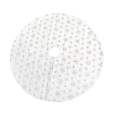 Christmas Tree Plush Sequin Embroidered Bottom Decorative Skirt, 90cm, 120cm