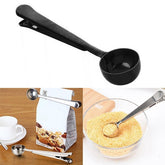 Multifunction Kitchen Coffee Scoop With Clip Stainless Steel Tea Coffee Measuring Cup Coffee Scoop, Coffee Scoop(Black), Coffee Scoop(Rose Gold), Coffee Scoop(Silver), Coffee Scoop(Gold)