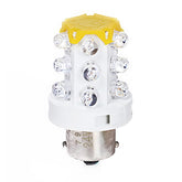 B15 15 LEDs Small Bulb LED Warning Light, Random Color Delivery, 220V