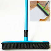Pet Carpet Hair Removal Broom Scraping Dust-free Hand-washing Mop Rubber Floor Brush, Blue, Green, Red, Yellow, Grass Green