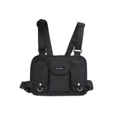 Casual Sports Backpack Contrast Color Men and Women Student Bag