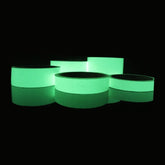 Reflective Glow Tape Self-adhesive Sticker Removable Luminous Tape Fluorescent Glowing Dark Striking Warning Tape, 2cm x 3m
