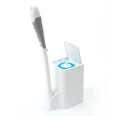 Disposable Toilet Brush Long Handle Cleaning Brush With Base Hanging Toilet Brush Set, Disposable Toilet Brush