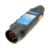 JHT4003 European 12V 7 Pin Car Truck Trailer Plug Socket Tester Wiring Circuit Light Test Tool, JHT4003 7 Pin
