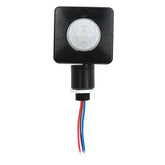 Automatic Security PIR Infrared Motion Sensor Detector Wall Spotlights Switch, 10mm, 12mm