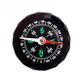 10 PCS Portable Mini Precise Compass Practical Guider for Camping Hiking North Navigation Survival Button Design Compass, 45mm