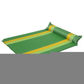 Color Matching Automatic Inflatable Outdoor Sports Double Camping Air Cushion, 190x130x3.5cm Green, 190x130x3.5cm Blue, 190x130x3.5cm Orange