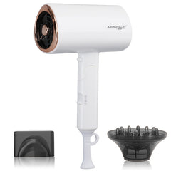 Mingge T1 T Style 1800W High-power Cold Hot Air Wind Fast Drying Folding Hair Dryer, EU Plug, US Plug, UK Plug