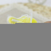 5 PCS 360 Degree Rotating Sponge yellow Baby Nipple Brush Babies Teat Cleaning Feeding Bottle Brushes Infant Pacifier Cleaner, Bottle Brushes