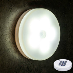 Intelligent Human Body Induction LED Night Light Control Bedroom Bedside Table Lamp, Battery Model, Rechargeable