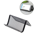 10 PCS Office Convenient Practical Metal Mesh Card Holder, 10 PCS Mesh Card Holder