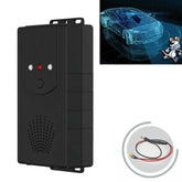 Ultrasonic Car Repeller Car Engine Compartment Electronic Repeller Micro-Light Wave Insect Repellent, DC Black