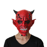 Halloween Party Haunted House Bar Hell Ox Horn Monster Horror Headgear Latex Mask, Horns