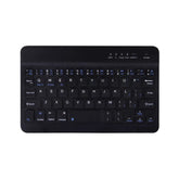 YS-001 7-8 inch Tablet Phones Universal Mini Wireless Bluetooth Keyboard, 7-8 inch Only Keyboard, 7-8 inch with Bluetooth Mouse, 7-8 inch with Bluetooth Mouse + Storage Bag, 7-8 inch with Bluetooth Mouse+Leather Case