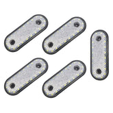 5 PCS MK-095 12/24V 20 LEDs Universal Truck Side Lights Truck Trailer Tail Lights, MK-095, MK-095 Yellow