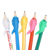100PCS Student Dolphin Pen Writing Posture Correction Device, Random Color, 100PCS