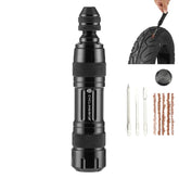 CYCLINGBOX Mountain Bike Vacuum Aluminum Alloy Tire Repair Tool Bicycle Repair Integrated Storage Design Tool, BG-9901(Black), BG-9901(Silver)