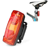 Magnetic Induction Taillight Bicycle Self-Generation Induction Taillight Waterproof Night Riding Safety Warning Light, Magnetic Induction Taillight
