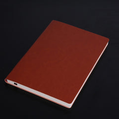 Notebook Student Notepad Diary Book Business Record Book PU Notebook, A5 Plain Weave Blue, A5 Plain Weave Cockscomb Red, A5 Plain Charred Tea Brown, A5 Plain Weave Black, A5 Plain Weave Bitter Tea Red, A5 Plain Weave Nile Blue, A5 Plain Weave Horn Gray...