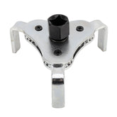 62-102mm Alloy Auto Car Repair Tools Adjustable Two Way Oil Filter Wrench Tool 3 Jaw Remover Tool for Cars Trucks TH4, 62-102mm