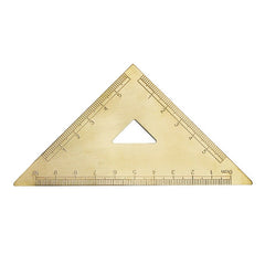 Brass Retro Drawing Ruler Measuring Tools, 0-10cm Isosceles Triangle Ruler, 0-10cm Right Angle Triangle Ruler, 0-15cm Wave Ruler, 0-15cm Ruler, 0-18cm Ruler, 0-120mm Caliper Single Scale, 0-180 Degree Protractor, 0-120mm Caliper Double Scale