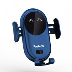 Smart Infrared Sensor Car Wireless Charger Car Holder Mobile Phone Wireless Charger, Black, Red, Yellow, Blue, Black (With Suction Cup Bracket), Red (With Suction Cup Bracket), Yellow (With Suction Cup Bracket), Blue (With Suction Cup Bracket)