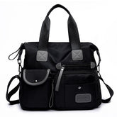 Waterproof Oxford Cloth Handbag Casual Nylon Shoulder Diagonal Bag Female Bag Canvas Bag, Purple, Black, Red, Blue