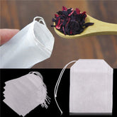 100Pcs/Lot Teabags Scented Tea Bags with Seal Filter Paper, Size: 5.5 x 7cm, 5.5 x 7 cm