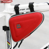 CBR EVA Hard Shell Bag Mountain Bike Bicycle Triangle Bag Saddle Bag, Red, Black, Gray