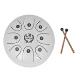 MEIBEITE 5.5-Inch C-Tune Sanskrit Drum Steel Tongue Empty Worry-Free Drum, MEIBEITE White, MEIBEITE Red, MEIBEITE Black, MEIBEITE Golden, MEIBEITE Purple, MEIBEITE Blue, MEIBEITE Green