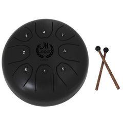 MEIBEITE 5.5-Inch C-Tune Sanskrit Drum Steel Tongue Empty Worry-Free Drum, MEIBEITE White, MEIBEITE Red, MEIBEITE Black, MEIBEITE Golden, MEIBEITE Purple, MEIBEITE Blue, MEIBEITE Green
