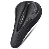 Wheel Up Bicycle Silicone Cushion Cover Mountain Bike Thickening GEL Saddle Cover Riding Equipment, LF32005G-L, LF32005G-S