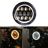 7 Inch Motorcycle LED Headlights Far Near Light Daytime Running Lights, Daytime Running Lights