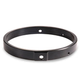 7 Inch Motorcycle Headlight Modification Parts Headlight Ring Bracket, Black, Silver