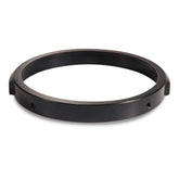 5.75 Inch Round Retro Headlight Ring Motorcycle Headlight Modification Parts, Black, Silver